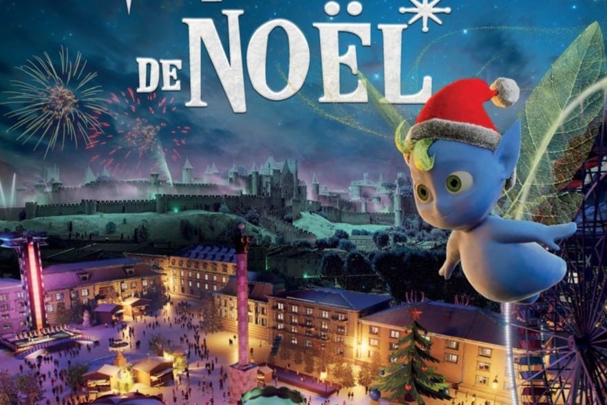 affiche rognée de la Magie de Noël